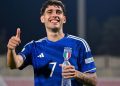 TA' QALI, MALTA - JULY 16: Luis Hasa of Italy after the UEFA European Under-19 Championship 2022/23 final match between Portugal and Italy at the National Stadium on July 16, 2023 in Ta' Qali, Malta. (Photo by Seb Daly - Sportsfile/UEFA via Getty Images)