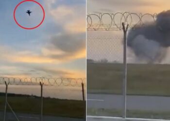Avioni luftarak përfundon në tokë gjatë paradës ajrore në Poloni, piloti humb jetën.