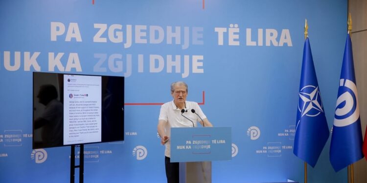 Berisha reagon ndaj akuzave të Trump mbi Sorosin: Një ngjarje e rëndësishme! Kam bërë kërkesë për Senatin dhe Kongresin amerikan...