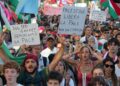 Mijëra protestues shprehin kundërshtimin ndaj luftës në Gaza gjatë Festivalit të 82-të të Filmit në Venecia.