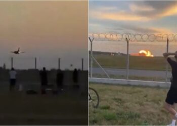 Video/ Momente kur një avion F-16 crash-on me shpejtësi dhe shpërthen në flakë gjatë një stërvitjeje në Poloni, piloti pëson fatalitet para syve të dhjetëra spektatorëve.