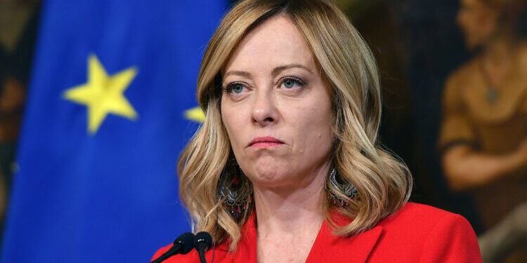 Foto IPP/Fabio Cimaglia Roma 13/05/2024 Incontro tra il primo ministro del governo italiano e il premier della Repubblica Ceca nella foto il premier Giorgia Meloni Presidente del Consiglio dei ministri della Repubblica Italiana. *** Photo IPP Fabio Cimaglia Rome 13 05 2024 Meeting between the prime minister of the Italian government and the premier of the Czech Republic in the photo Premier Giorgia Meloni President of the Council of Ministers of the Italian Republic PUBLICATIONxNOTxINxITAxFIN