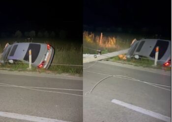 Aksident i madh në rrugën Peshkëpi–Kotë, dy persona të lënduar
