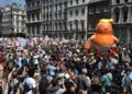 Donald Trump në Britaninë e Madhe, protesta të shumta: Nuk je i dëshiruar këtu.