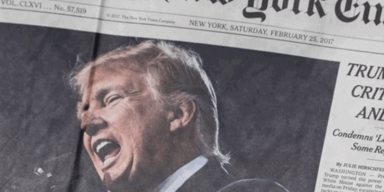 Donald Trump padit New York Times për 15 miliardë dollarë: Pretendoj se jam viktimë e shpifjeve.