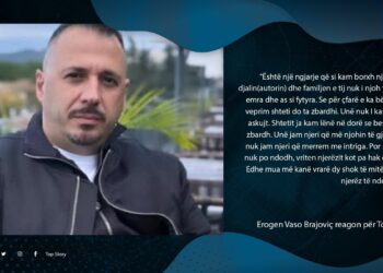 Ekskluzive: Erogen Vaso flet për Top Story: Nuk merrem me intrigat, nuk kam borxh askujt, shteti të zbardhë situatën.