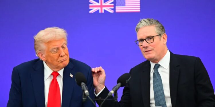 Marrëveshje të rëndësishme midis SHBA-së dhe Britanisë: Trump dhe Starmer nënshkruajnë “Tech Prosperity Deal”, Presidenti amerikan e quan lidhjen e palëkundur.