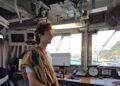 Në anijen "pentagon" lundruese, historia e 23-vjeçarit nga Teksasi që shërben në anijen luftarar që u sjell në Shqipëri.