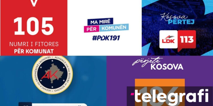 Nga "Shifra e Suksesit" te "Përjetë Kosova" – mesazhet që partitë po dërgojnë me sloganet e tyre për zgjedhjet lokale - Telegrafi