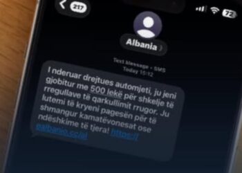 "Një qytetar u gjobit për shkelje të rregullave të trafikut" / AKSK lëshon një paralajmërim për qytetarët: Kini kujdes nga mesazhet e dyshimta në celular, mos i hapni linqet.