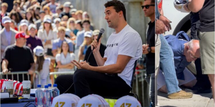 Pamje dramatike nga kapja e të dyshuarit pas sulmit ndaj Charlie Kirk, aleati i ngushtë i Trump në gjendje të rëndë.