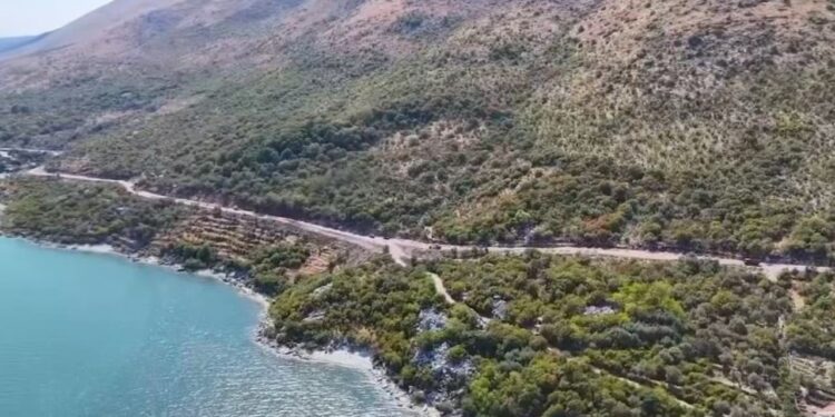 Pamje nga projekti i rrugës Shirokë-Zogaj: Investim në infrastrukturë që do të sjellë zhvillim të ri për Shkodrën.