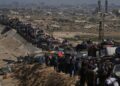 Pamje shokuese në Gaza: Mijëra palestinezë në kërkim të shpëtimit ndërsa tanket izraelite përshkrojnë rrugët.