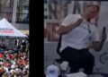 Pamje të frikshme, publikohen në rrjete sociale momenti kur aktivisti dhe mbështetësi i Trump qëllohet në qafë.