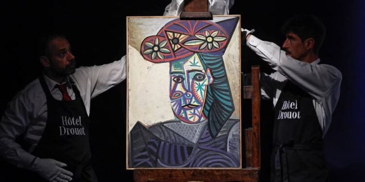Pas 80 vitesh në harresë, një vepër e Picasso-s pritet të shitet në ankand për 9 milionë dollarë.