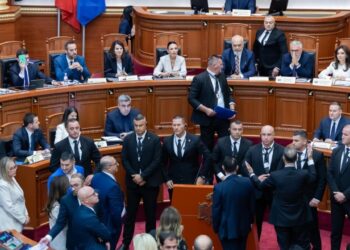 Për herë të parë, miratohet programi dhe përbërja e Qeverisë me 82 vota në favor. Seanca zgjat vetëm 25 minuta.