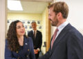 Presidentja Osmani takim me zyrtarin e lartë të Departamentit të Shtetit, Brendan Hanrahan.