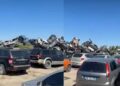 Rama publikon videon e largimit të automjeteve nga varrezat: Vatra e ndotjes që do t’i lërë vendin gjelbërimit.