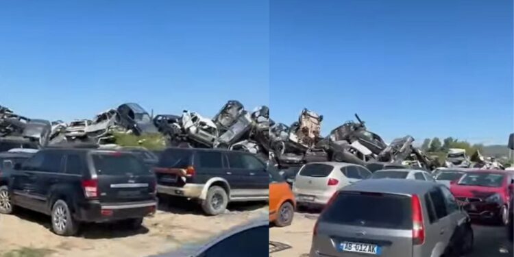 Rama publikon videon e largimit të automjeteve nga varrezat: Vatra e ndotjes që do t’i lërë vendin gjelbërimit.