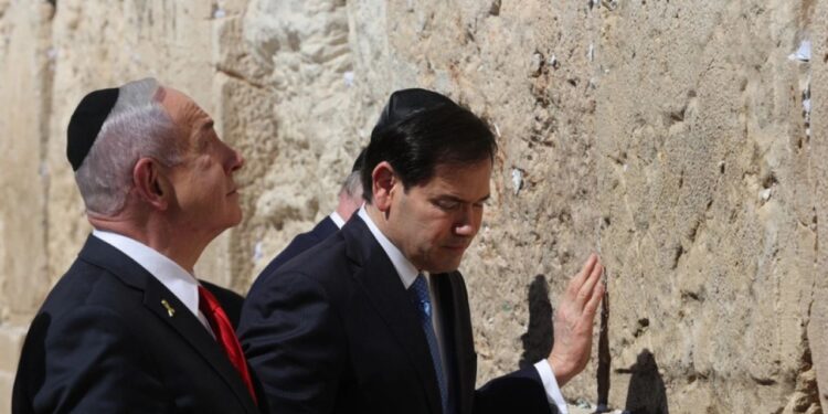 Rubio takohet me Netanyahun në Izrael, kryeministri: Marrëdhënia me SHBA-të ka arritur maksimumin e forcës.