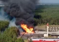 Treni me naftë shpërthen në Lituani, autoritetet nisin evakuimin e zones.