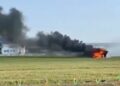 Video: Avionët luftarakë në Kinë përplasen në ajër, një prej tyre shpërthen në flakë; raportohen të lënduar.