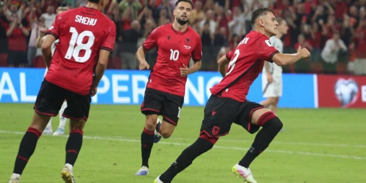 Video/ Dominim total, Shqipëria ngjitet në vendin e dytë pas fitores ndaj Letonisë me një gol të vetëm
