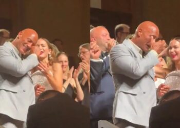 Video/ Dwayne Johnson emocionohet deri në lot në premierën e ‘The Smashing Machine’ në Venecia, nisën zërat për një nominim në Oscar