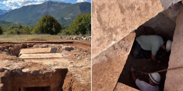 Zbulimi i varrit monumental të hershëm romak në Shqipëri, Rama publikon pamjet: Mbishkrimi unik i këtij lloji.