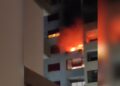 Zjarri në një apartament në Durrës, dëme materiale si pasojë e flakëve.