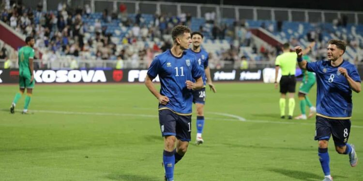 Barcelona vë në survejillim sulmuesin shqiptar që u dallua në kualifikueset nga Gjermania.