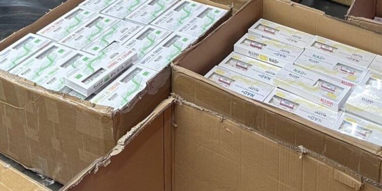 Britania e Madhe arrin rekord në sekuestrimin e barnave të paligjshme për humbje peshe me injeksion