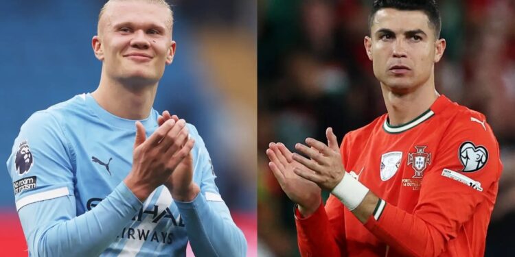Cristiano Ronaldo ndjek golin e tij të 1000-të në karrierë, por befasisht e kalon Erling Haaland.