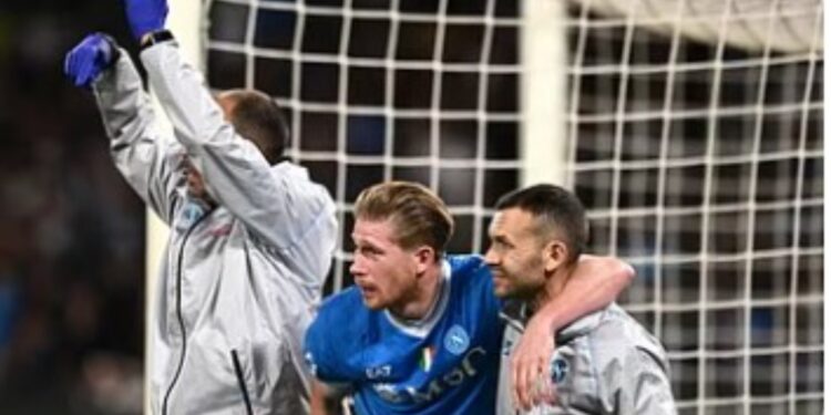 De Bruyne pëson dëmtim në muskuj, Napoli e pret të rikthehet në 2026