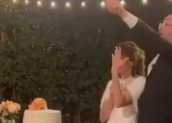 Dhëndri injoron nusen gjatë festimit të golit të De Bruyne kundër Interit në dasmë