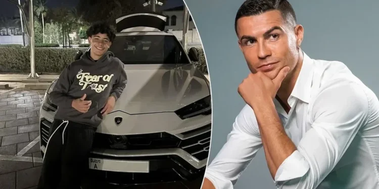 Djali 15-vjeçar i Cristiano Ronaldos blen një makinë prej 265,000 euro!