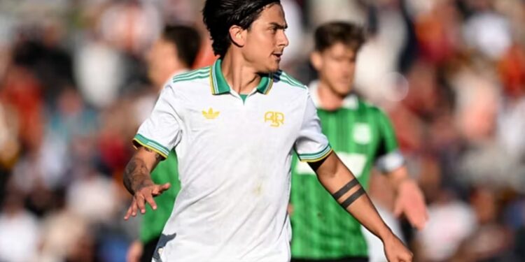 Dybala shënon pas shkurtit, ndihmon Romën të fitojë ndaj Sassuolos.