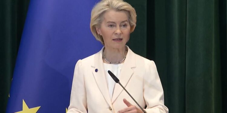 "Dyert e sektorit janë të hapura për kompanitë tuaja" - Von der Leyen: Bashkëpunimi me BE sjell përmirësime të rëndësishme ekonomike për Shqipërinë.