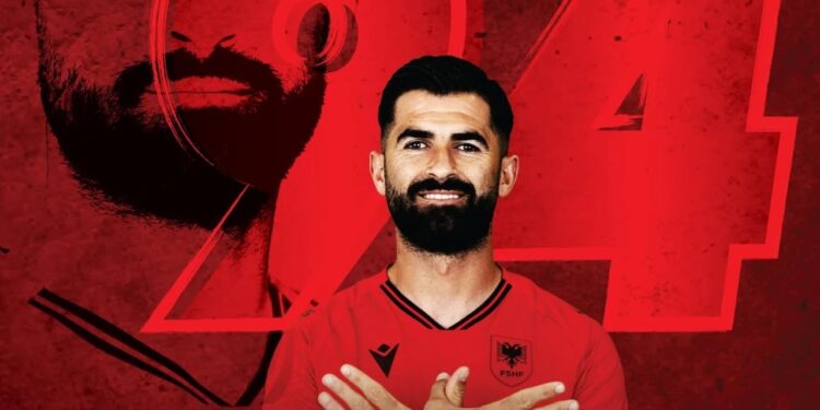 Elseid Hysaj bën histori, duke e lënë pas Lorik Canën si lojtari me më shumë ndeshje për Kombëtaren shqiptare.