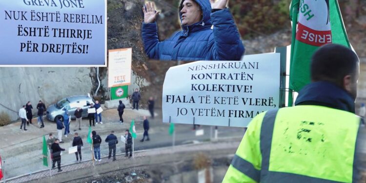 FiksFare/ “Tete Albania” në hetim: Minatorët e Spaçit protestojnë prej 10 ditësh, akuzojnë për shkelje dhe mungesë sigurie në minierë.