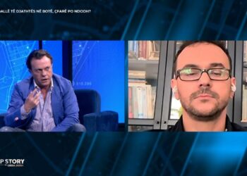 "Grida: Nuk do të isha këtu me këtë paletë injorantësh”/ Debati në “Top Story”, Pinderi shpërthen! Vasili: Kush të financoi ty?