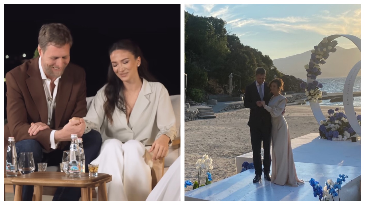 Martohen Princ Leka dhe Blerta Celibashi, dalin pamjet e para nga ceremonia