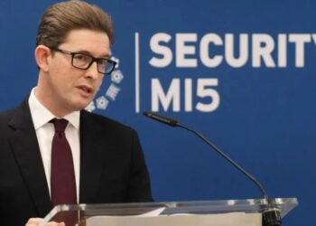 Inteligjenca britanike në gatishmëri: Shefi i MI5 thotë se spiunazhi kinez përbën një kërcënim të vazhdueshëm për vendin.