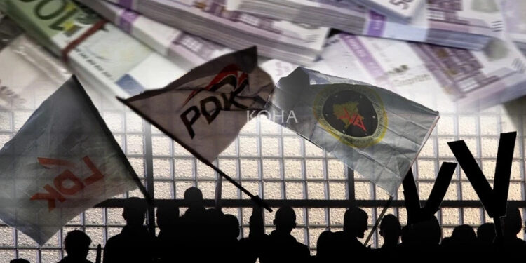 LVV-ja kryeson shpenzimet për korrik-shtator, ndjekin PDK-ja dhe LDK-ja