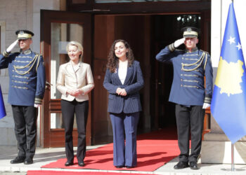 Osmani: Diskutuam me Von der Leyen për anulimin e masave të padrejta ndaj Kosovës