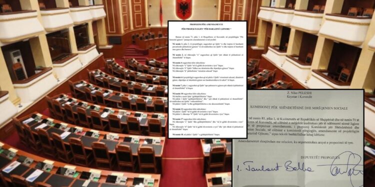 Shqipëria vetëm me dy gjini, burrë dhe grua: Drafti i PS zbulohet, hiqet "gjinia e tretë" nga pr.ligji i Qeverisë, 22 amendamente kundër “përkatësisë së shumëfishtë”.