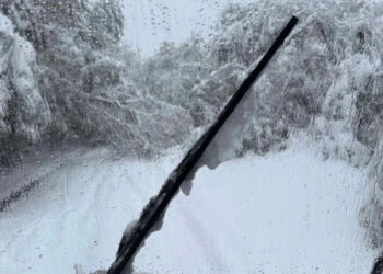 Stestado de las vías en Pristina.
