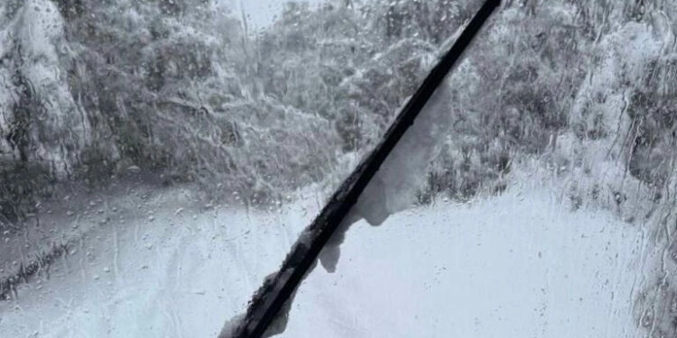 Stestado de las vías en Pristina.