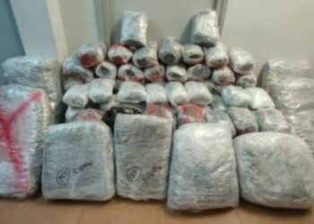 Trafiku i drogës nga Shqipëria në Greqi: 193 kg marijuanë kapen në kufi, shoferi braktis automjetin dhe arratiset.