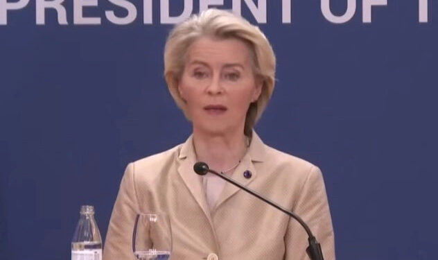 Von der Leyen jep leksion Vuçiqit në Beograd: Është koha për veprime konkrete